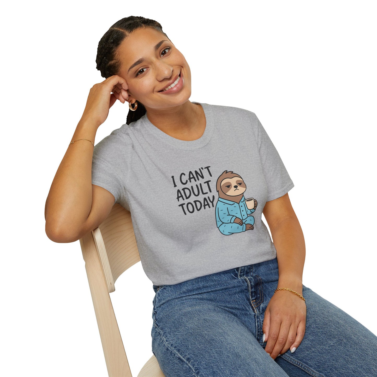 Funny Sloth Quote Unisex T-Shirt