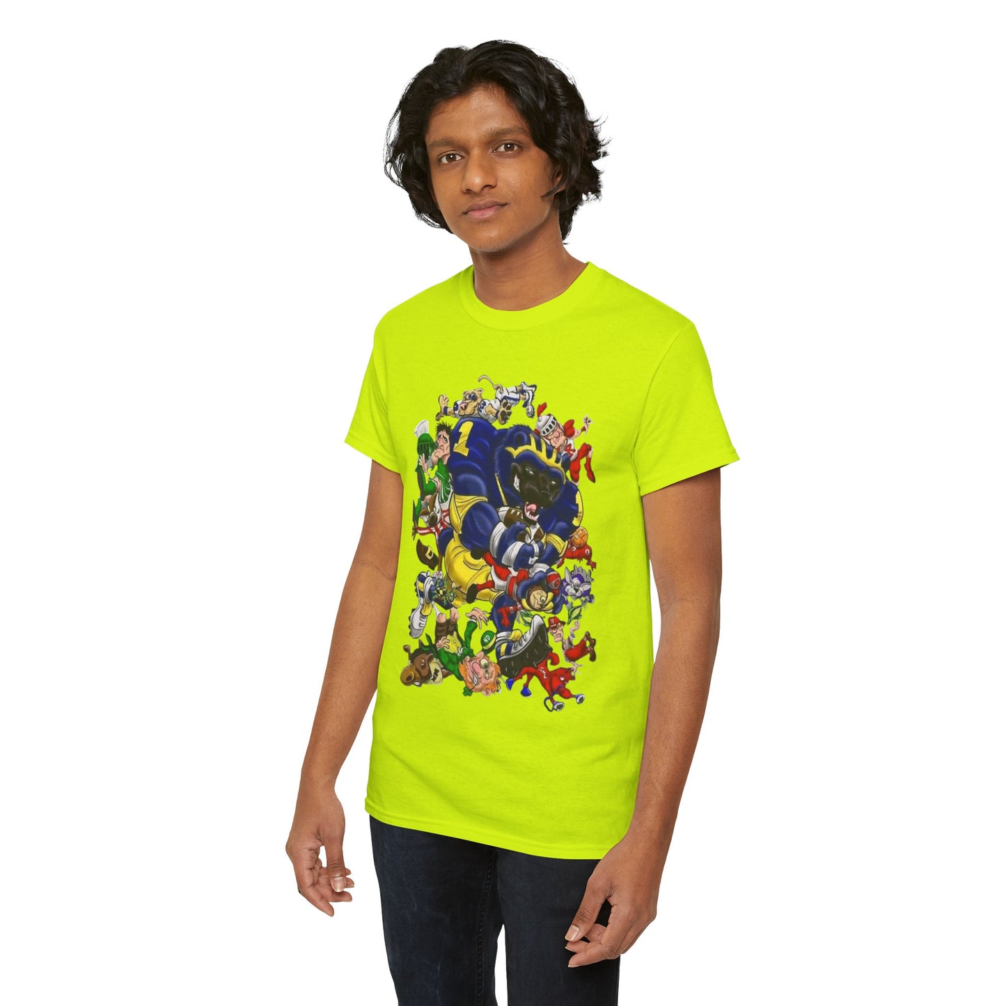 Wolverines Unisex Heavy Cotton Tee