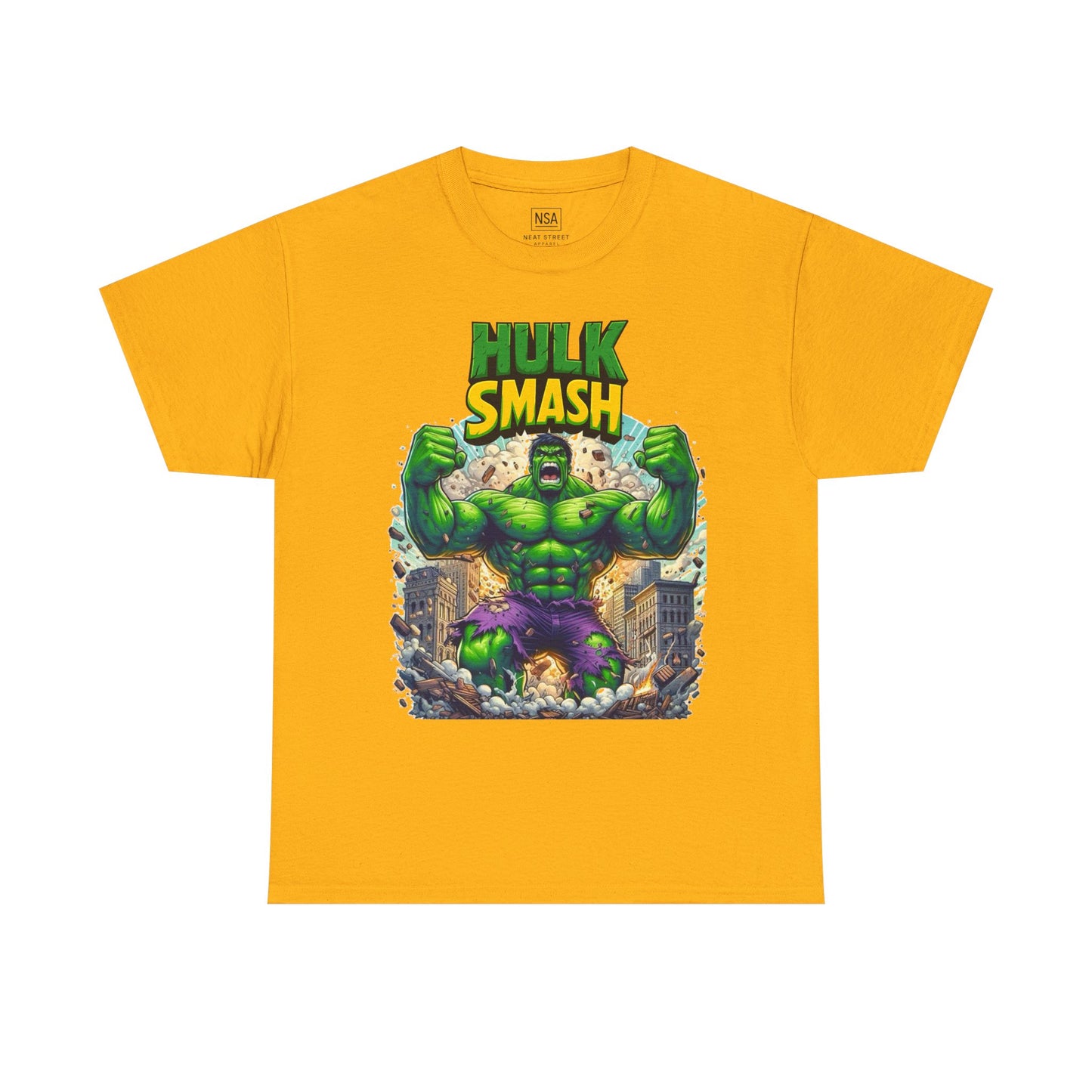 Smash Unisex Heavy Cotton Tee | Fun Graphic Shirt
