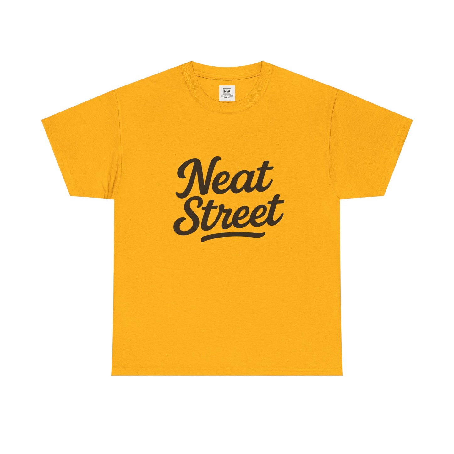 'Neat Street' Basic Tee (Black letters)