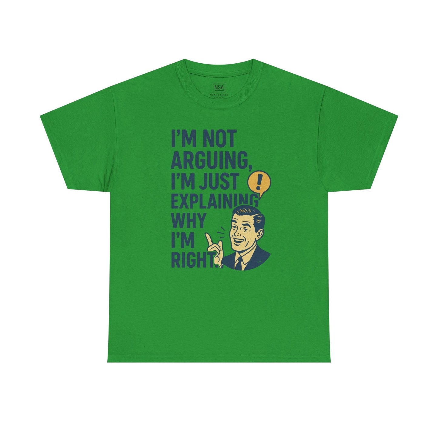 Unisex Humorous Explanation Tee, Funny T-Shirt