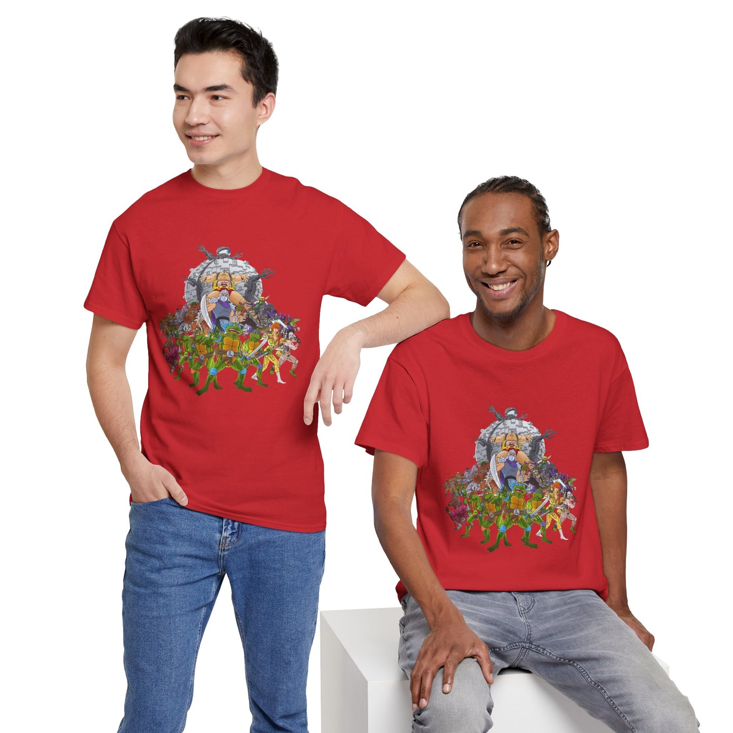 TMNT Crew Unisex Heavy Cotton Tee