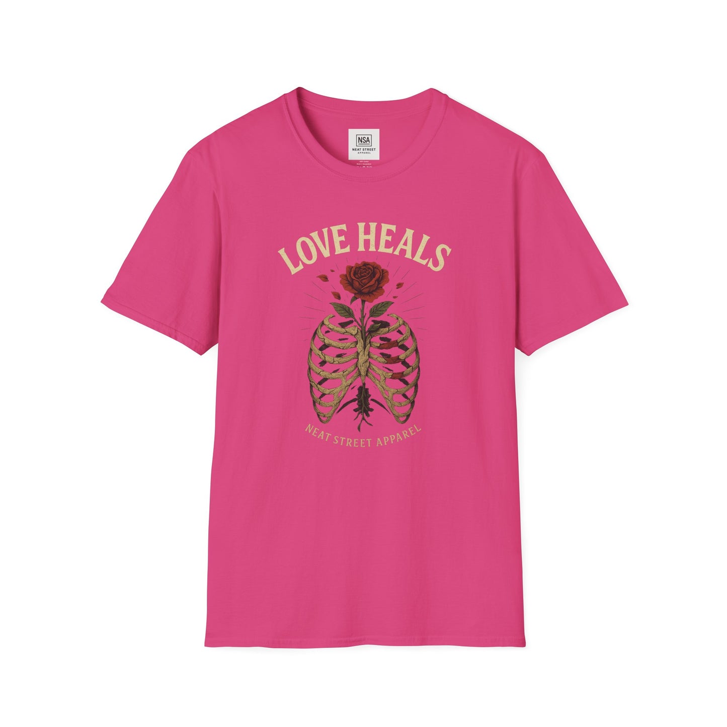 Love Heals Unisex Softstyle T-Shirt