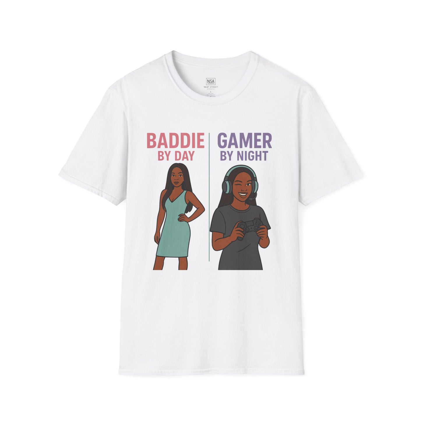 Baddie Gamer Unisex Softstyle T-Shirt
