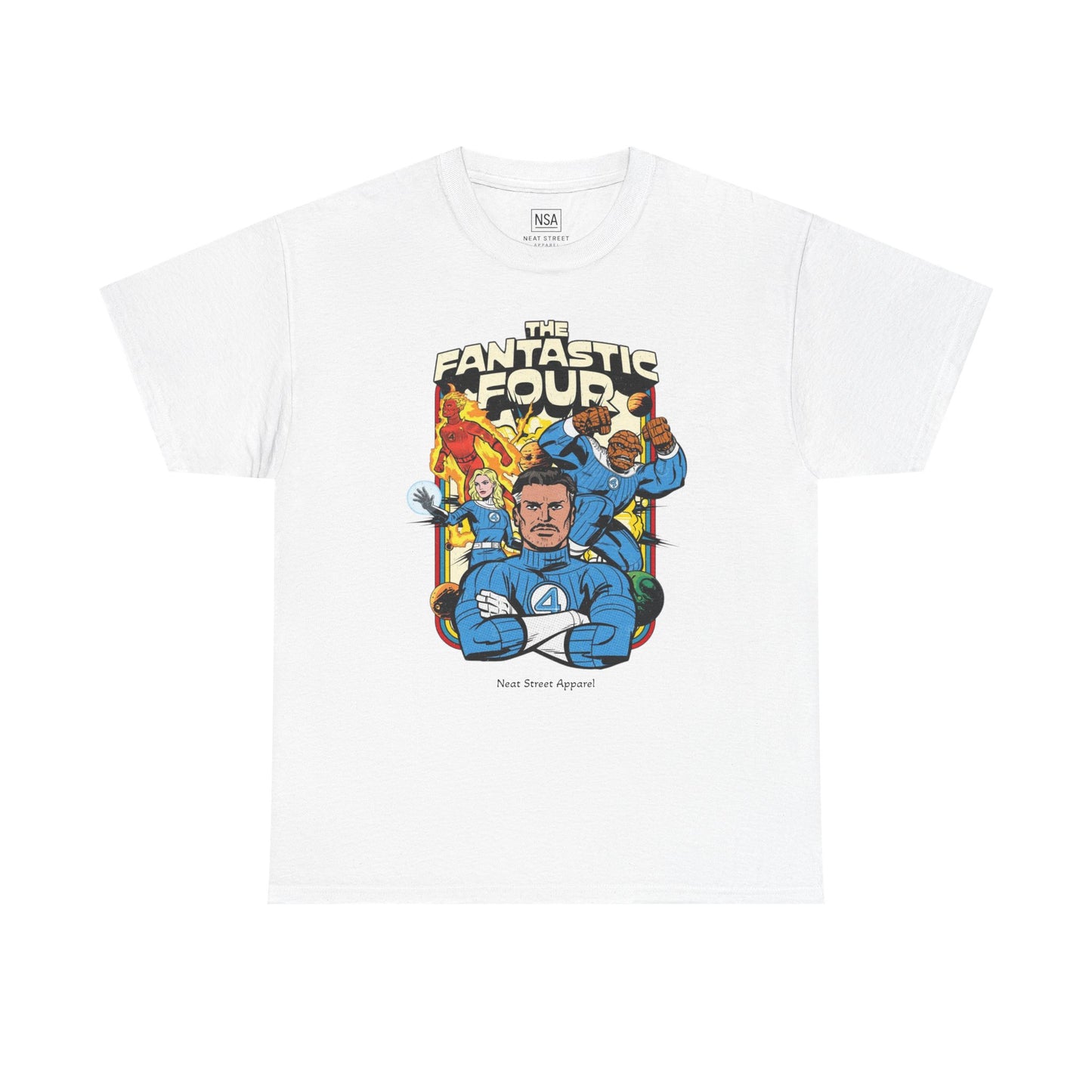 Fantastic Four Retro Graphic Tee