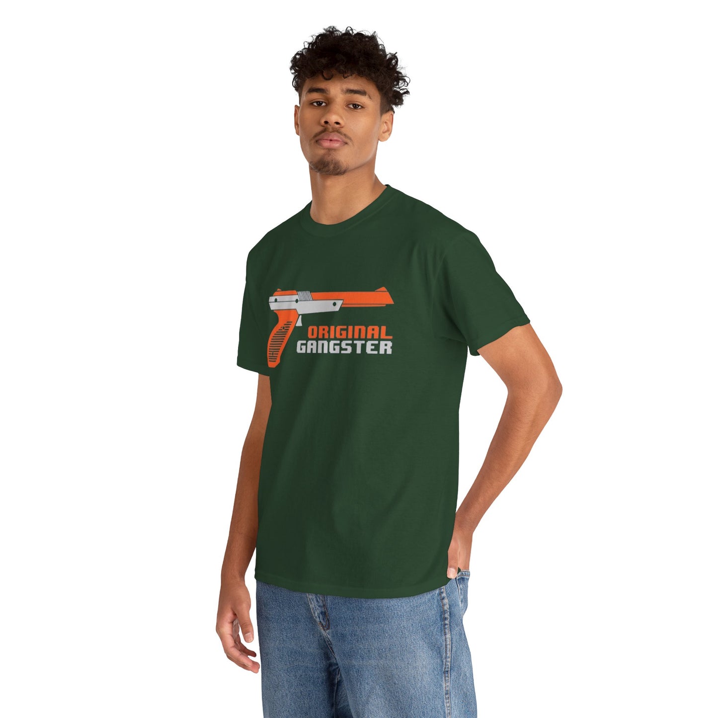 Original Gangster Retro Gaming Unisex Heavy Cotton Tee