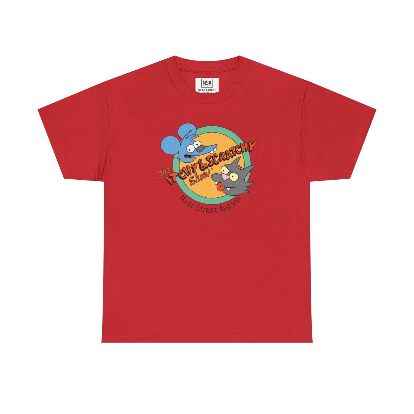 Vintage Itchy & Scratchy Unisex Tee