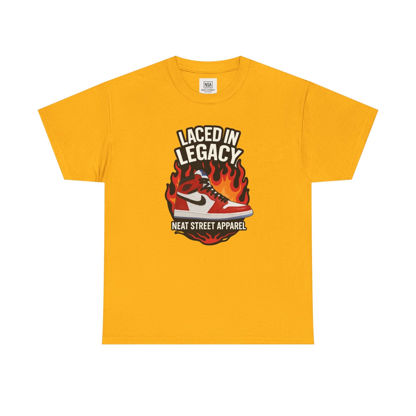 Laced in Legacy Unisex Heavy Cotton Tee