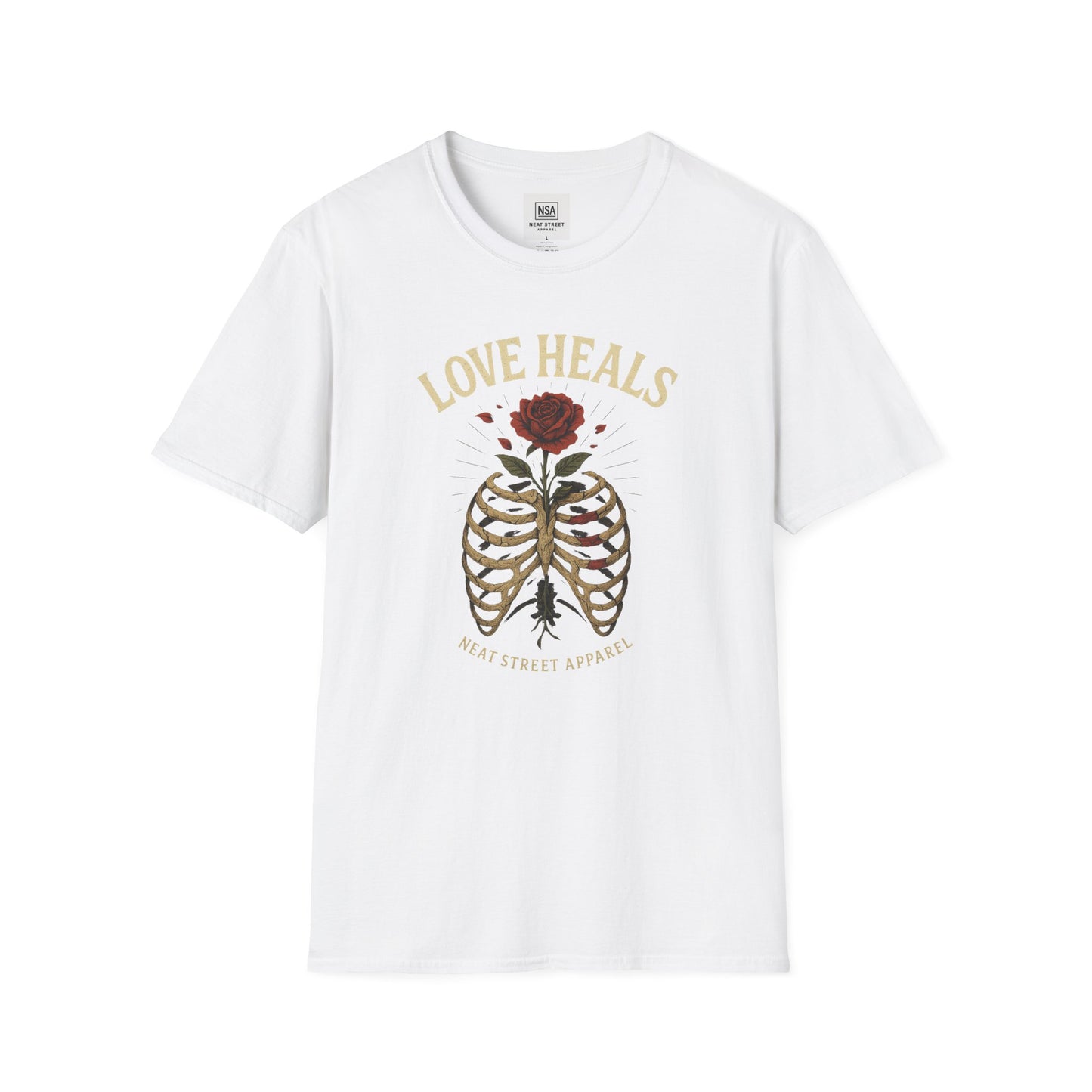 Love Heals Unisex Softstyle T-Shirt