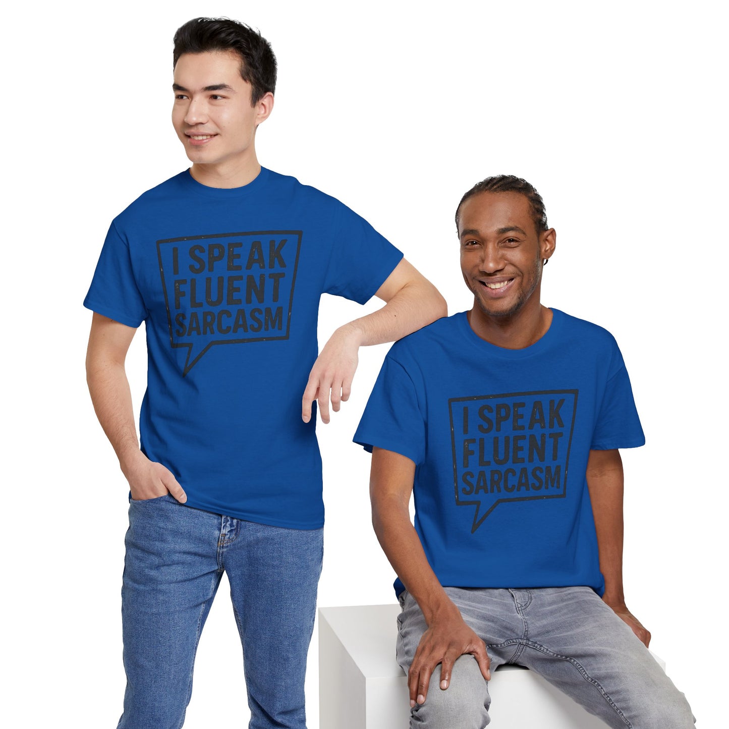 Fluent Sarcasm Humor Tee Unisex Cotton T-Shirt