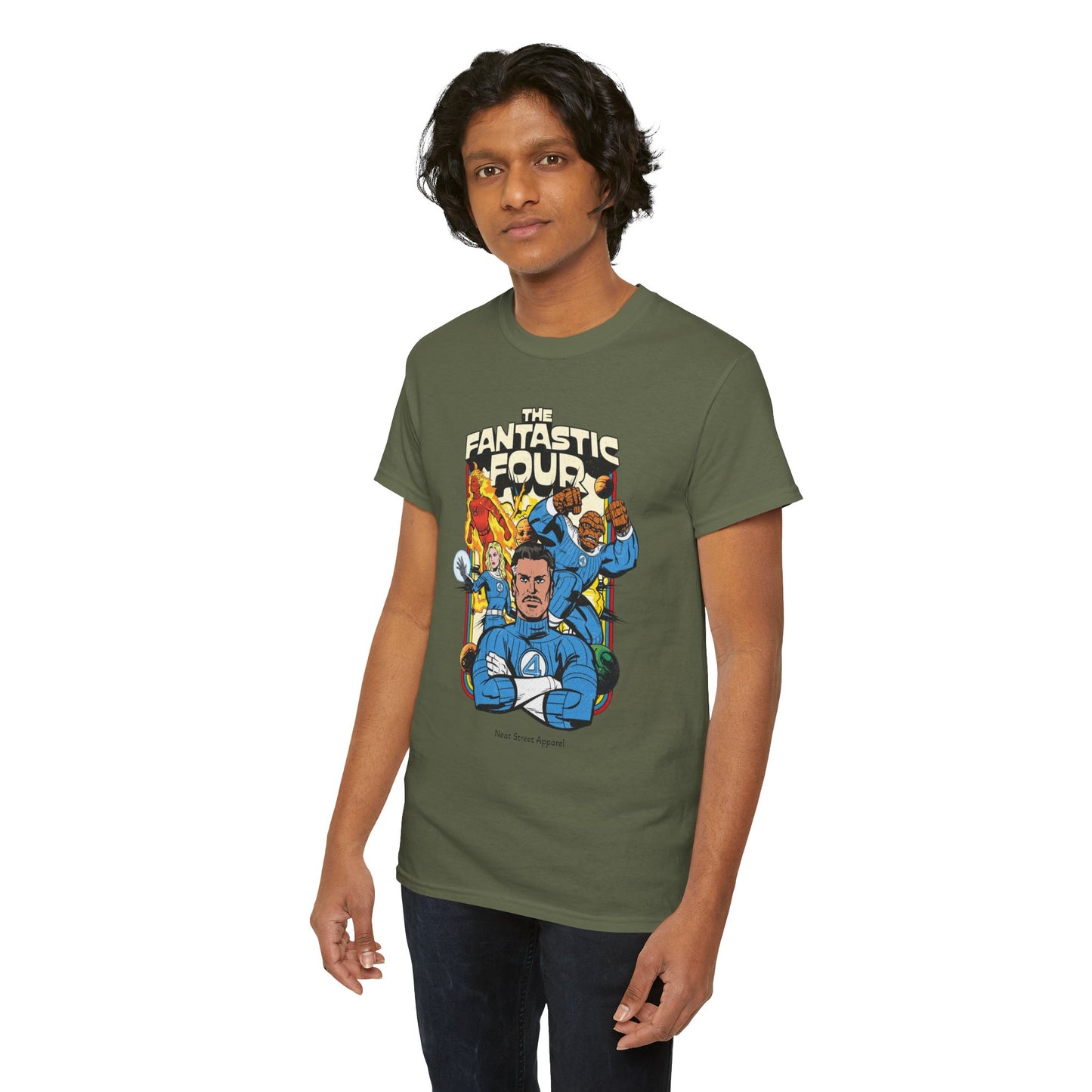 Fantastic Four Retro Graphic Tee