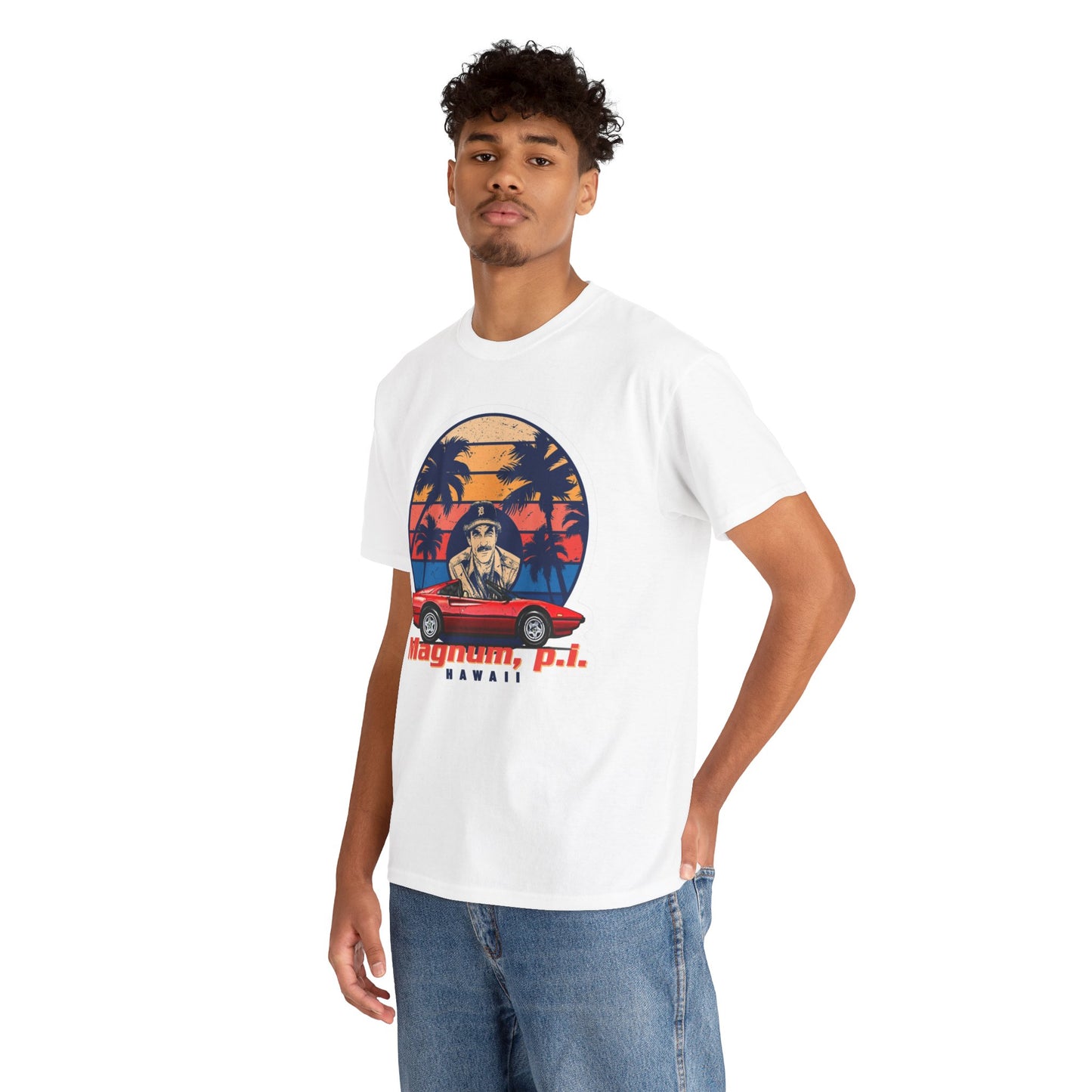 Vintage Hawaii Magnum P.I. Tee, Retro T-Shirt