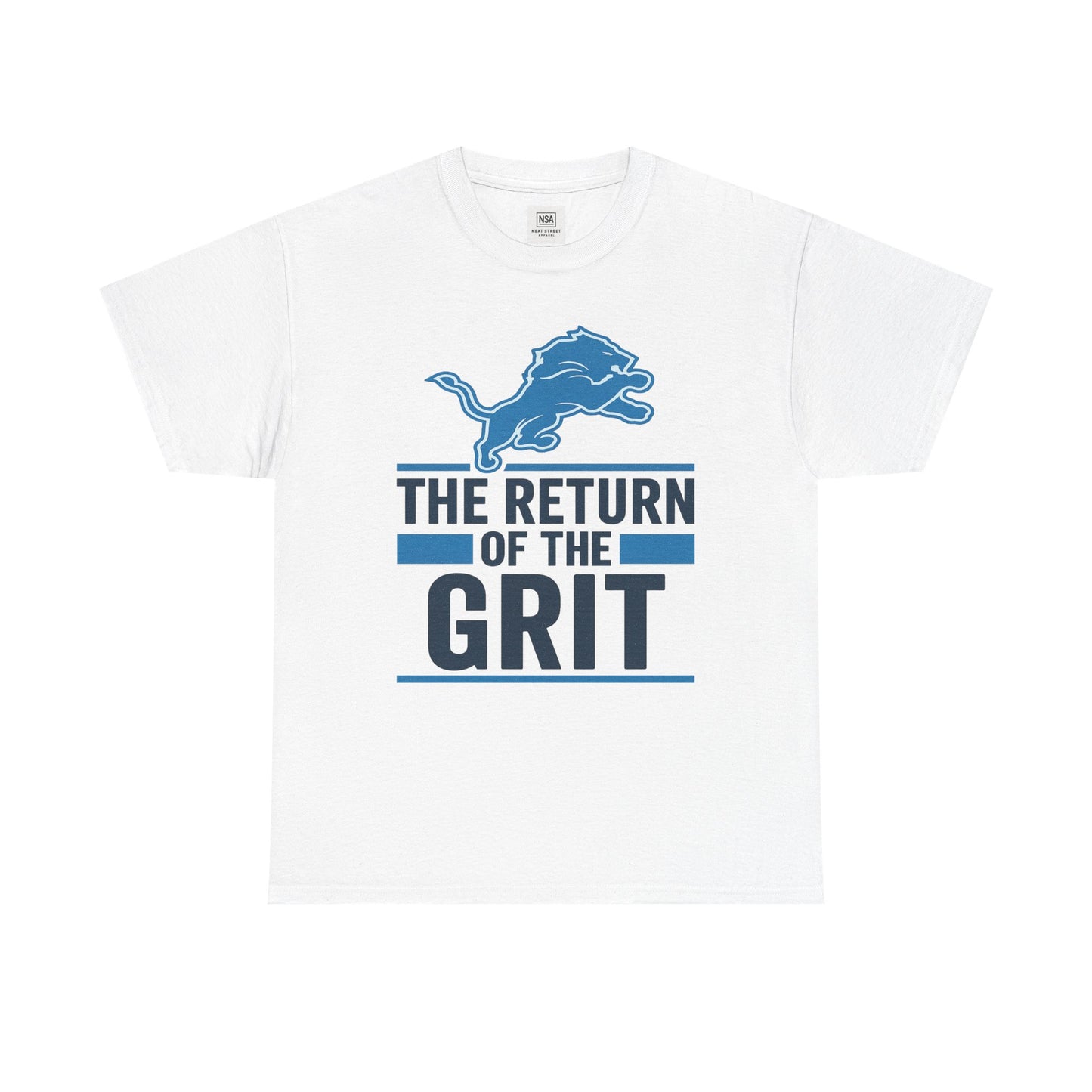 Unisex Heavy Cotton Tee - The Return of the Grit - Casual Fan Apparel