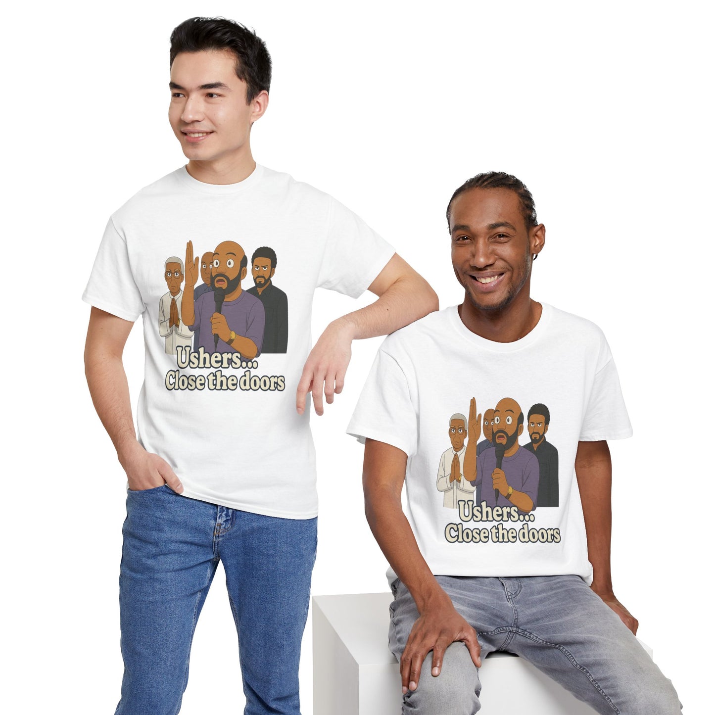 "Close the doors" Cotton Tee