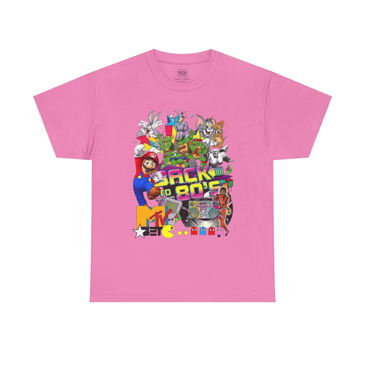 Retro 80s Unisex Heavy Cotton Tee