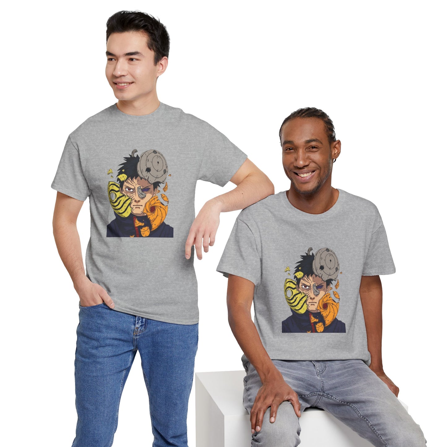 Obito Anime Unisex Heavy Cotton Tee