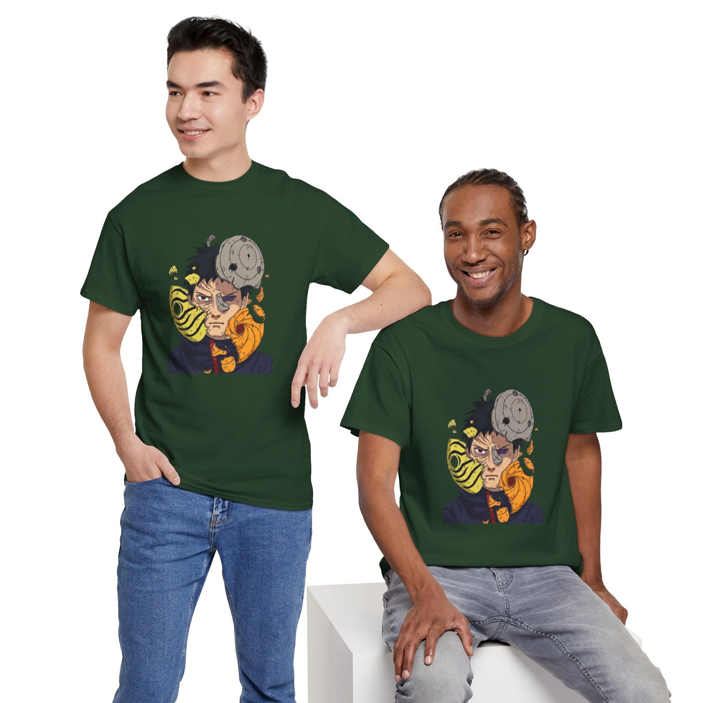 Obito Anime Unisex Heavy Cotton Tee
