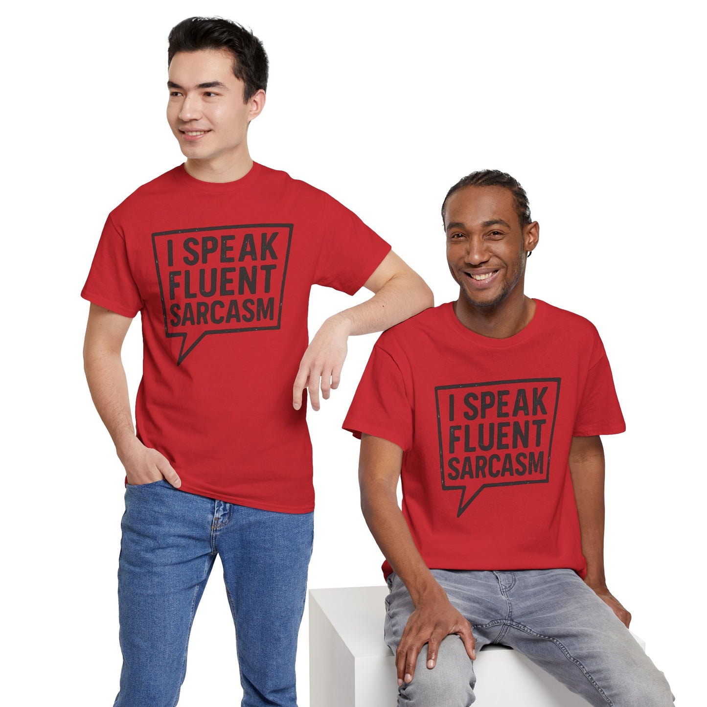 Fluent Sarcasm Humor Tee Unisex Cotton T-Shirt