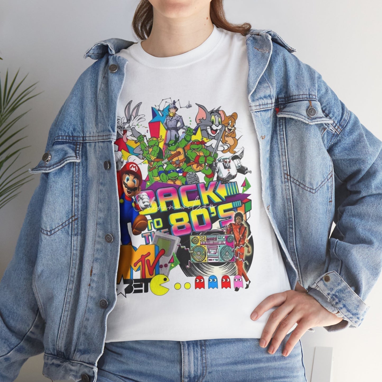Retro 80s Unisex Heavy Cotton Tee