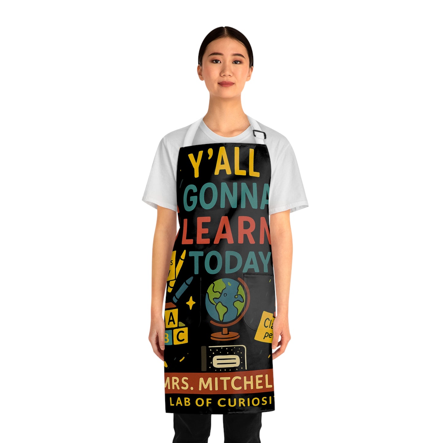 Personalized Apron - Fun Arts and Crafts Teacher Gift