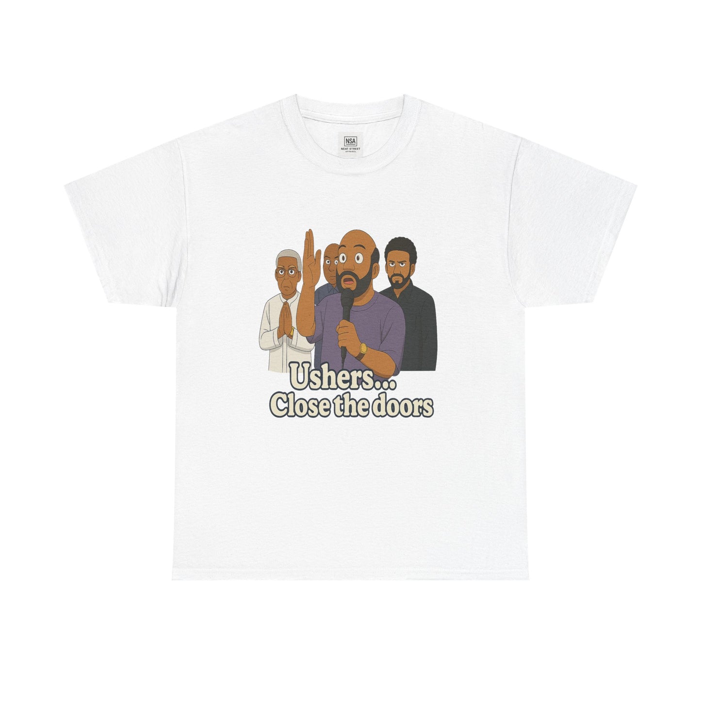 "Close the doors" Cotton Tee