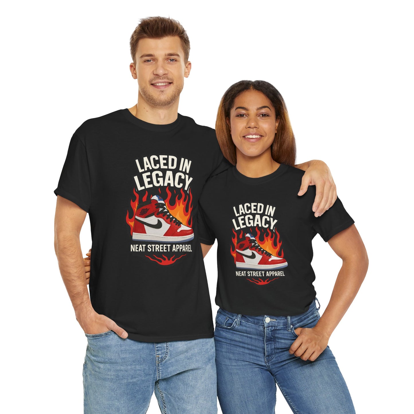 Laced in Legacy Unisex Heavy Cotton Tee