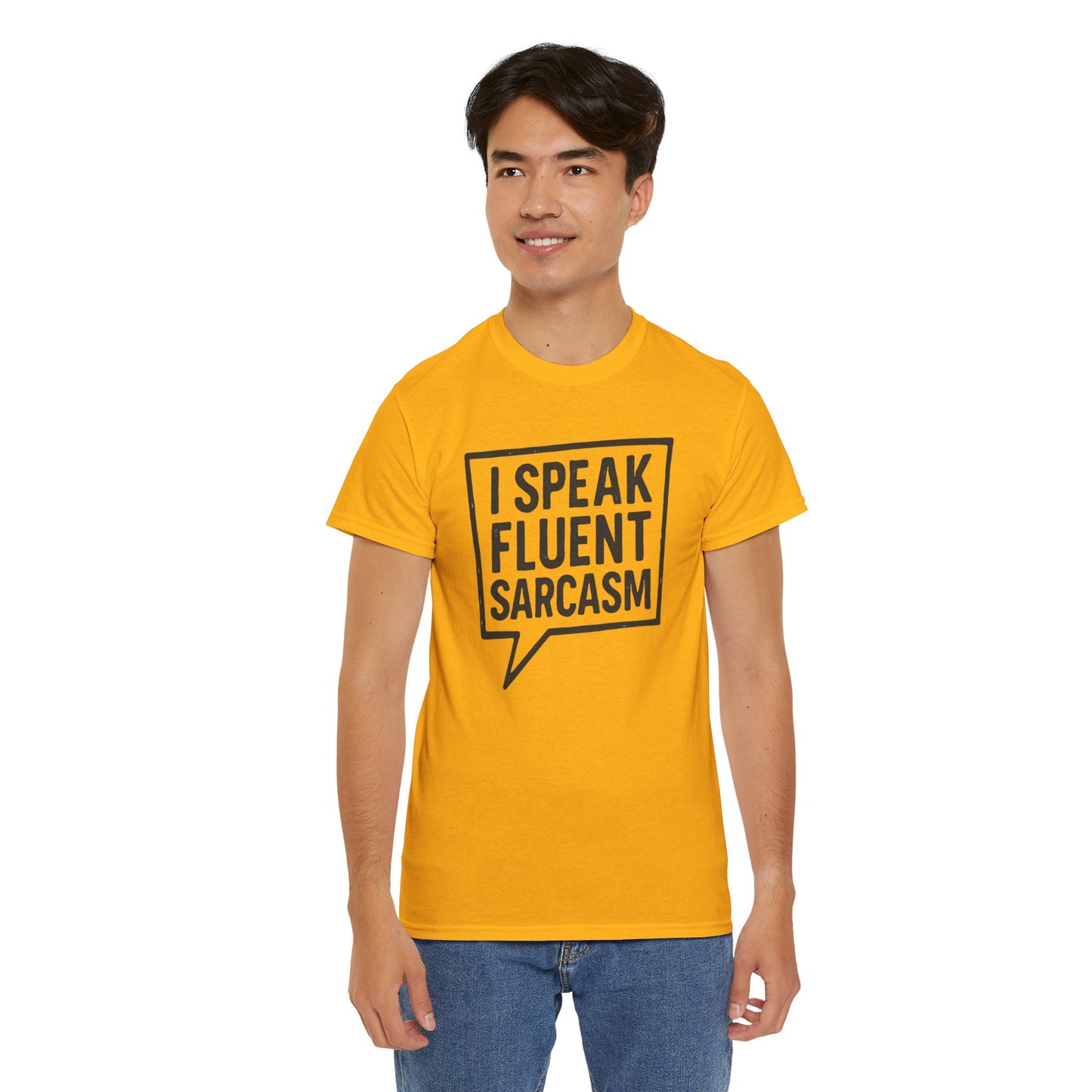 Fluent Sarcasm Humor Tee Unisex Cotton T-Shirt