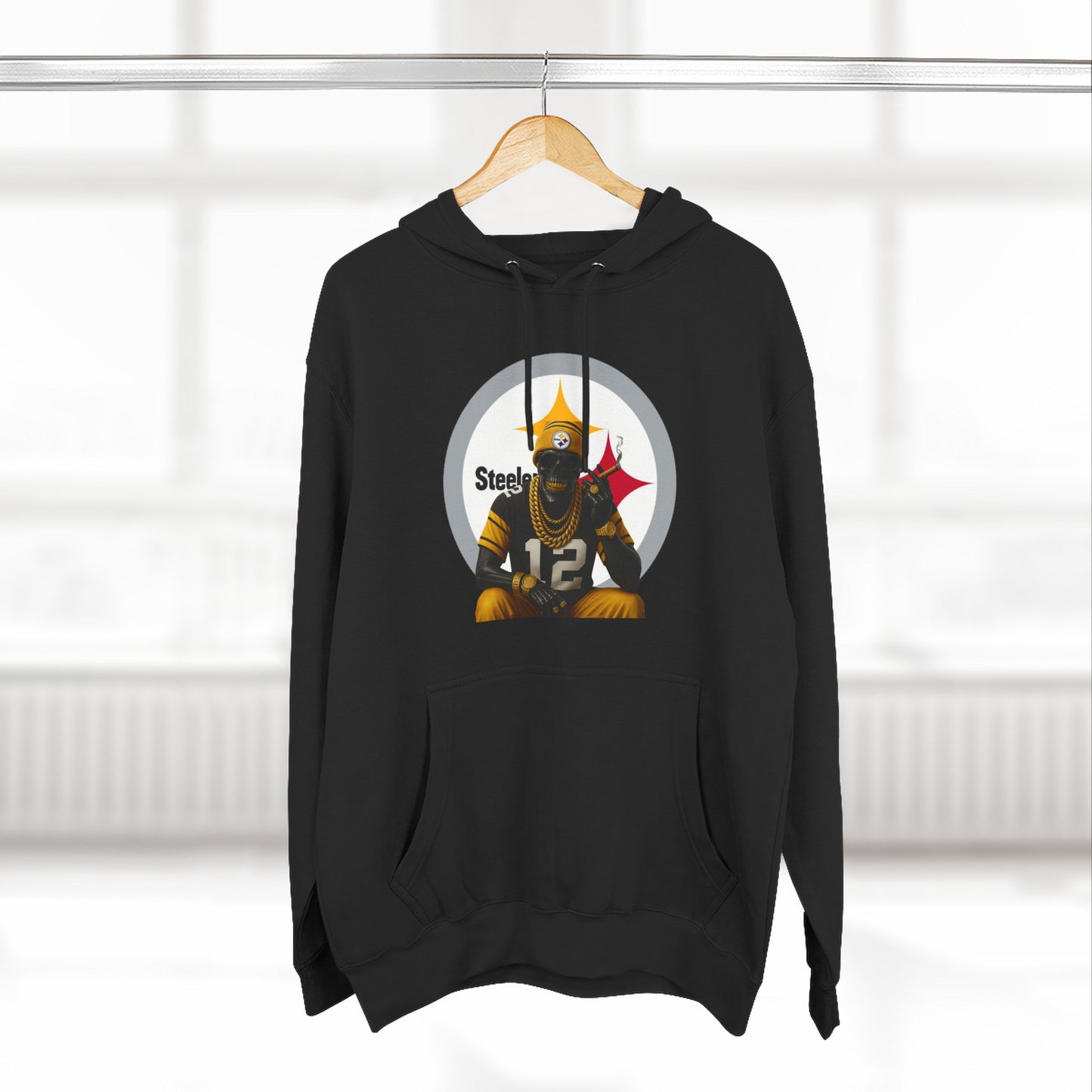 Steelers Graphic Hoodie — Three-Panel Fleece