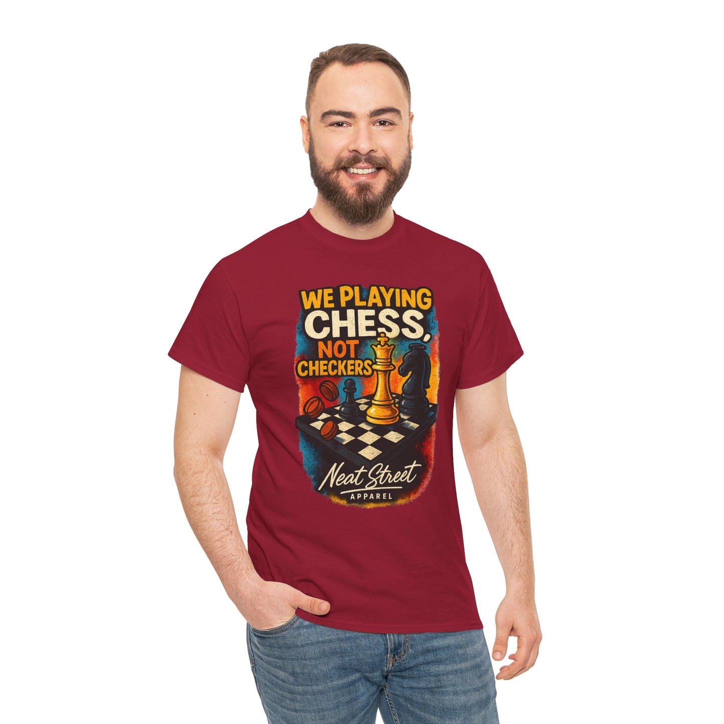 We Playing Chess Not Checkers Unisex Graphic T-Shirt