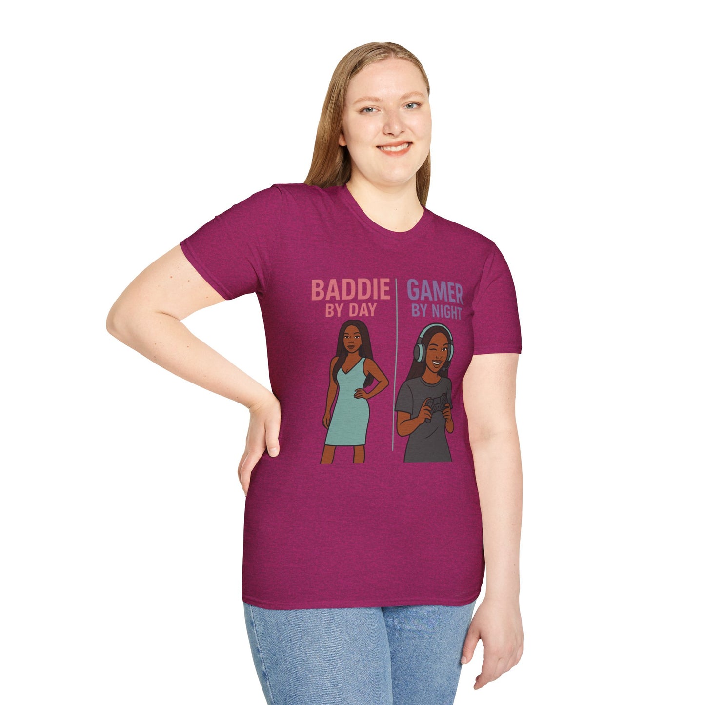 Baddie Gamer Unisex Softstyle T-Shirt