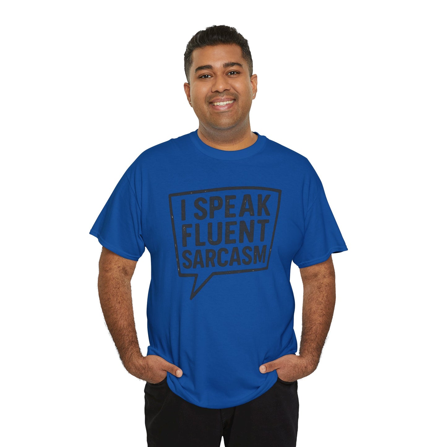Fluent Sarcasm Humor Tee Unisex Cotton T-Shirt