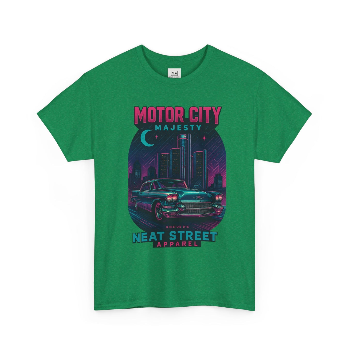 Motor City Majesty Unisex Heavy Cotton Tee