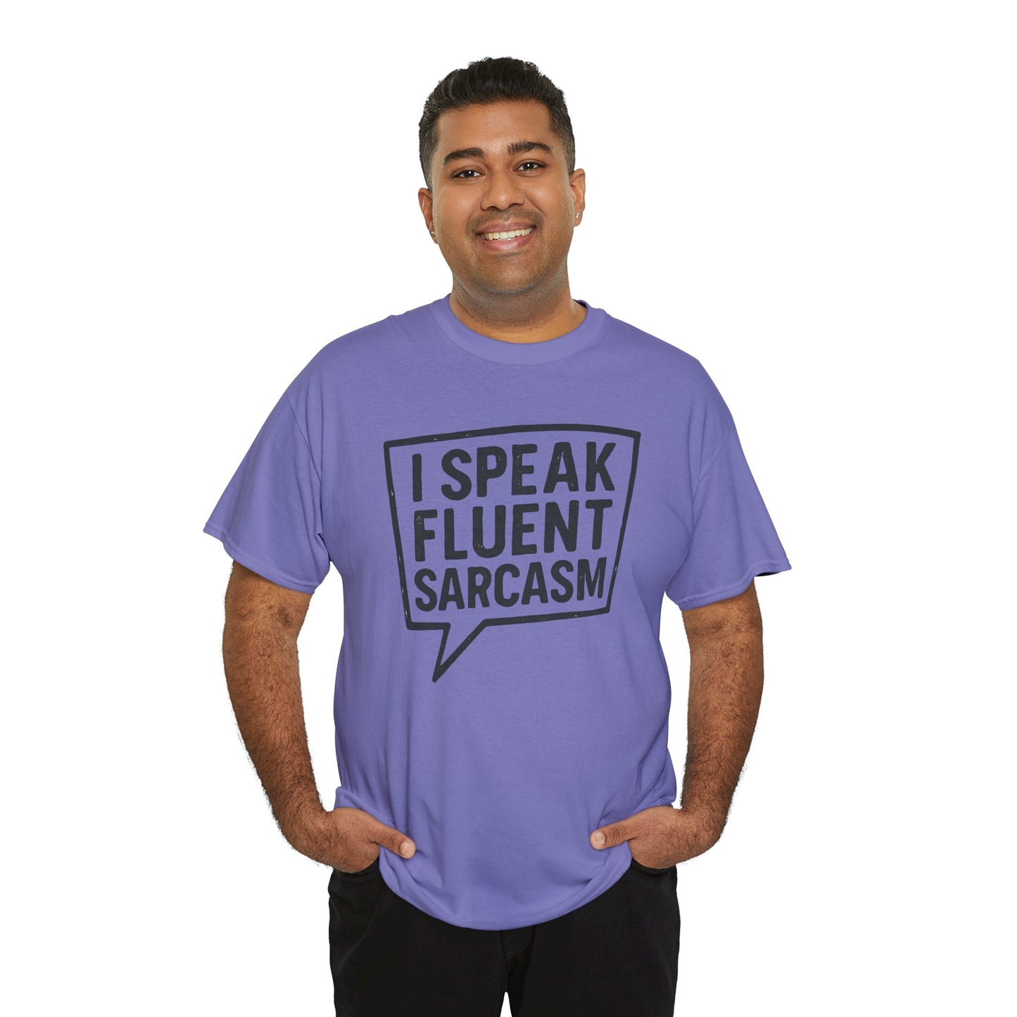 Fluent Sarcasm Humor Tee Unisex Cotton T-Shirt