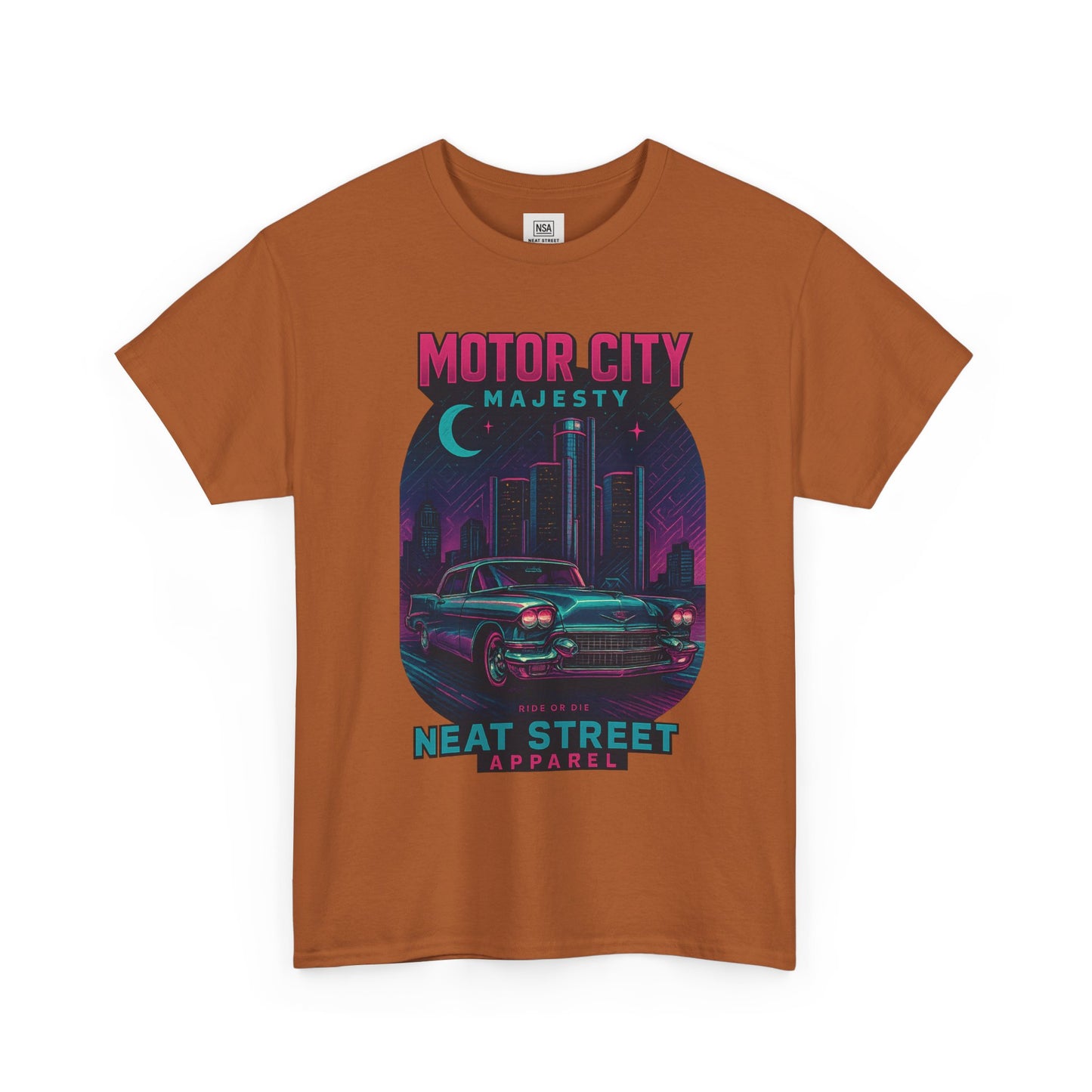 Motor City Majesty Unisex Heavy Cotton Tee