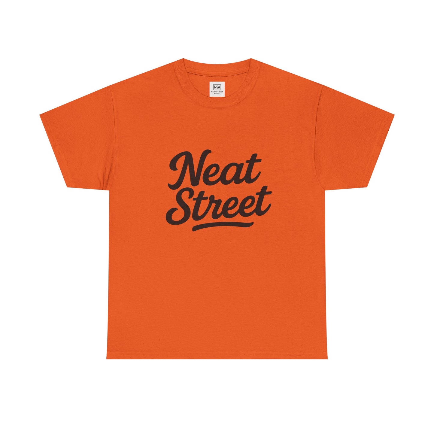 'Neat Street' Basic Tee (Black letters)