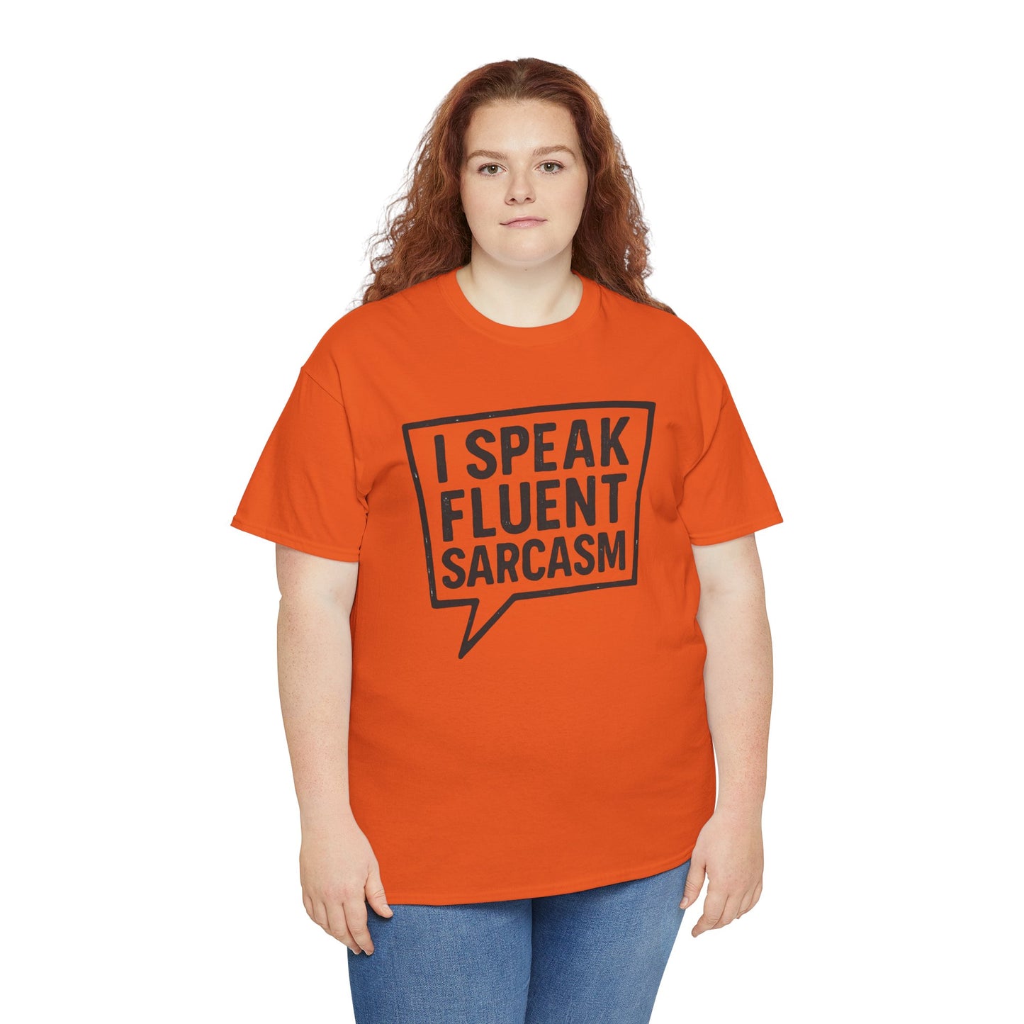 Fluent Sarcasm Humor Tee Unisex Cotton T-Shirt