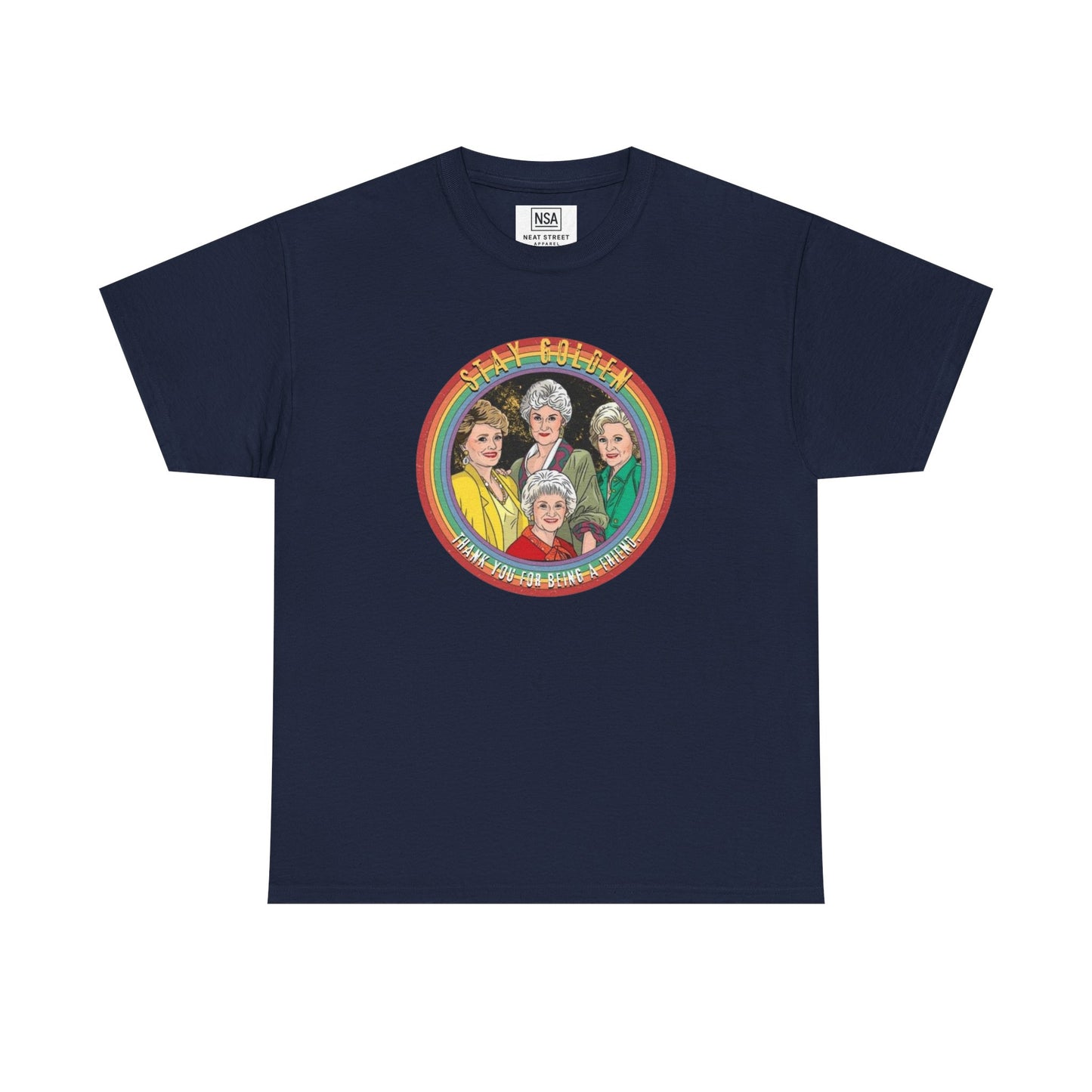 Retro Golden Girls Unisex Heavy Cotton Tee
