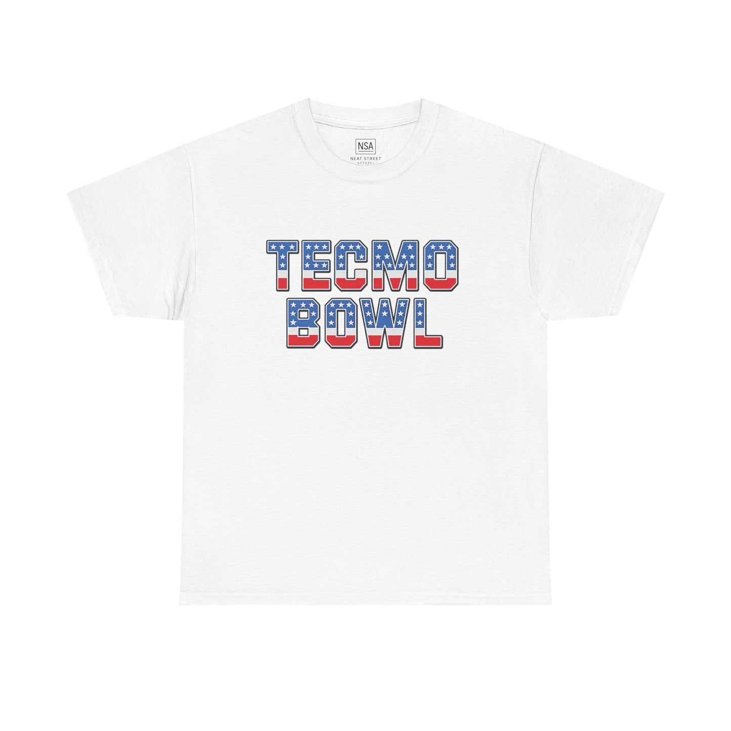Tecmo Bowl Retro Unisex Heavy Cotton Tee