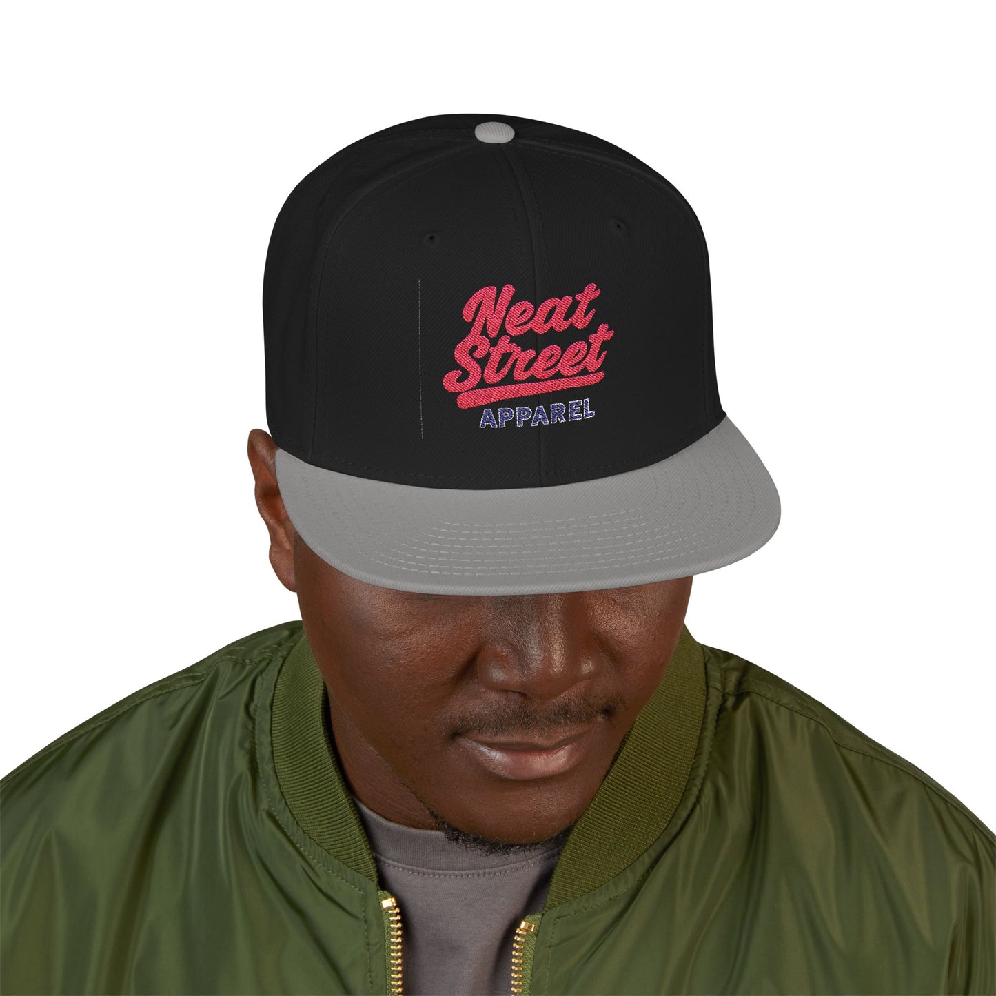 Cool Embroidered Snapback Hat - Neat Street Apparel