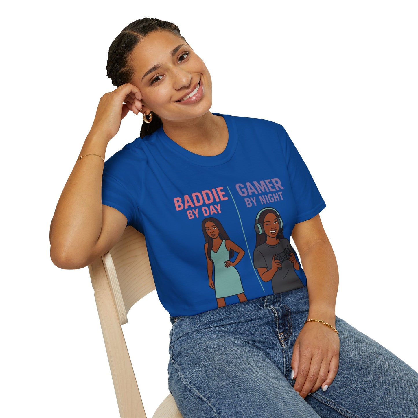 Baddie Gamer Unisex Softstyle T-Shirt