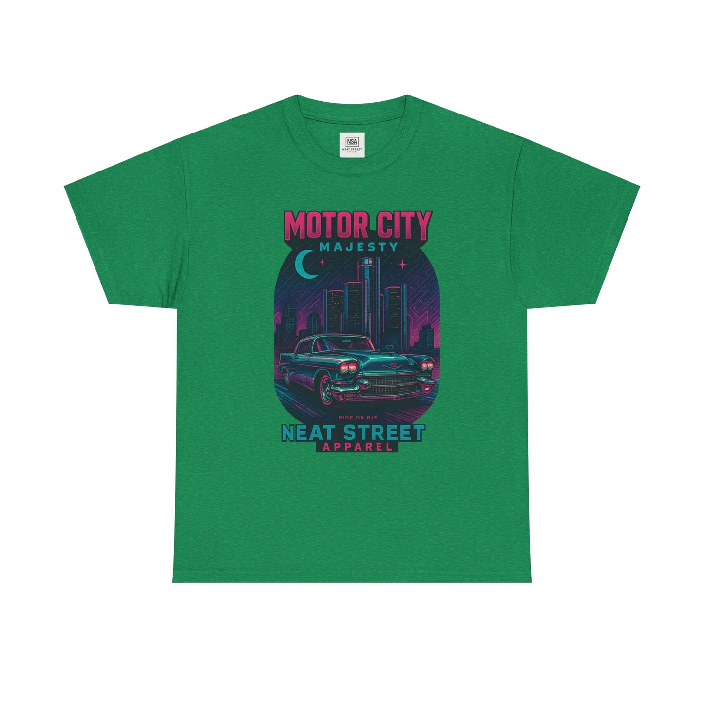 Motor City Majesty Unisex Heavy Cotton Tee