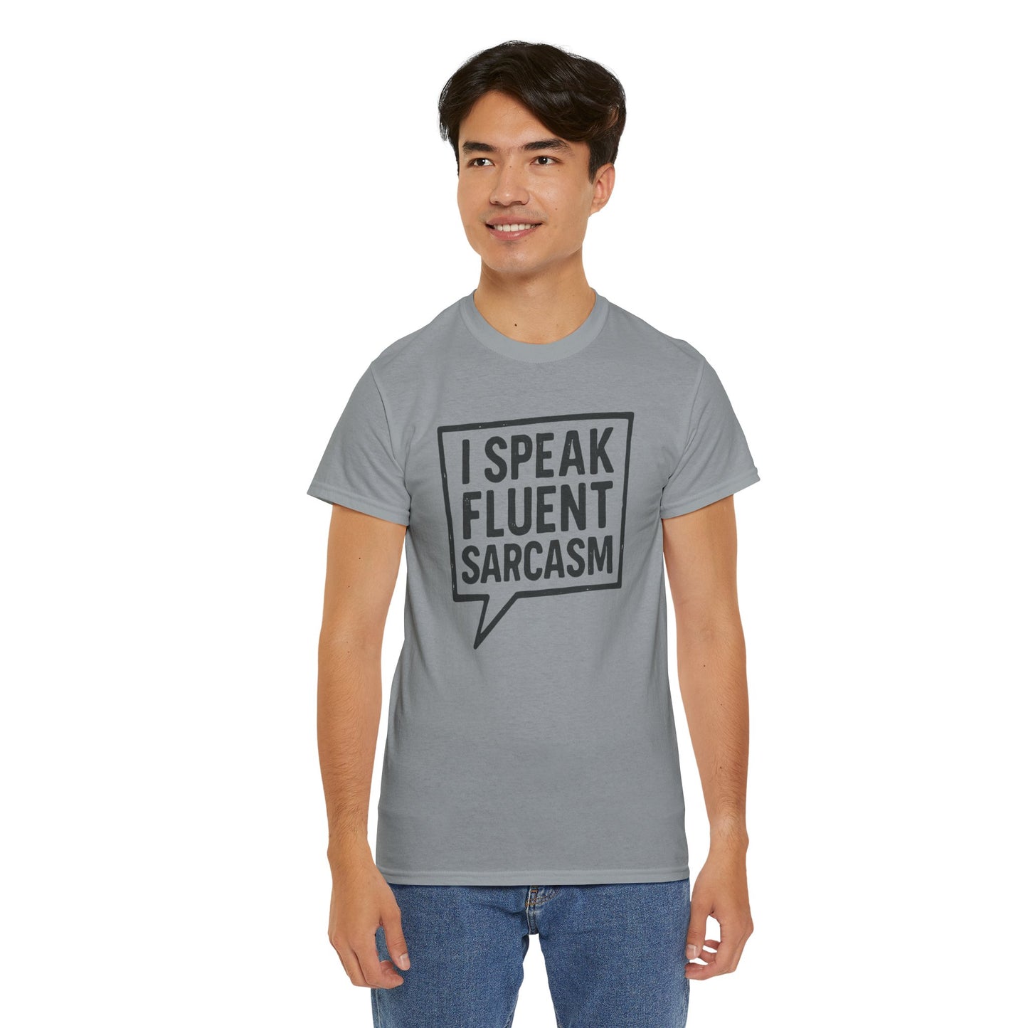Fluent Sarcasm Humor Tee Unisex Cotton T-Shirt
