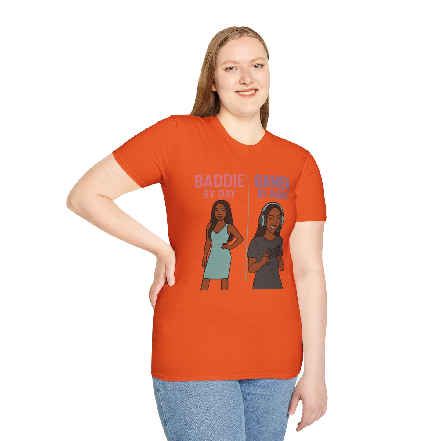 Baddie Gamer Unisex Softstyle T-Shirt