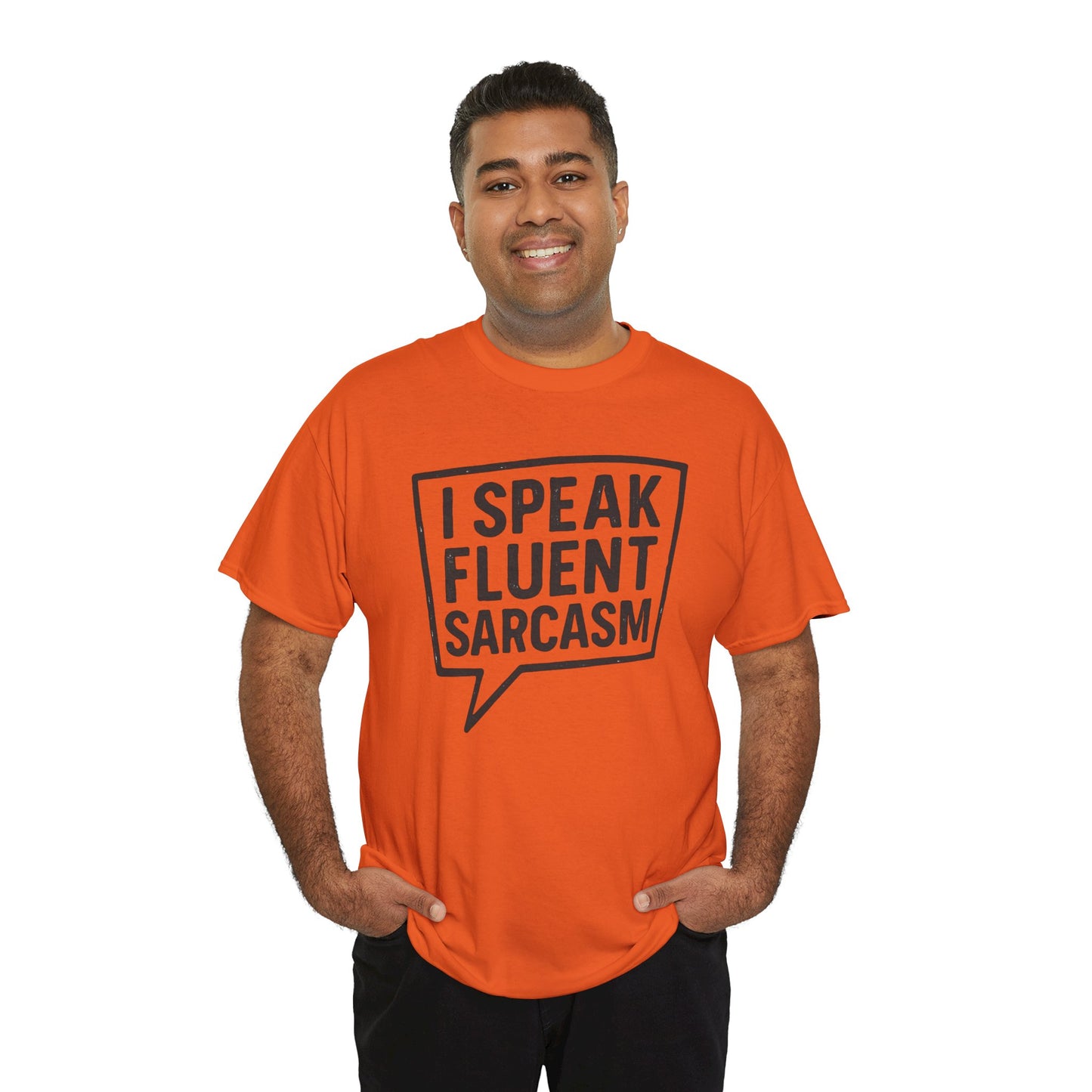 Fluent Sarcasm Humor Tee Unisex Cotton T-Shirt