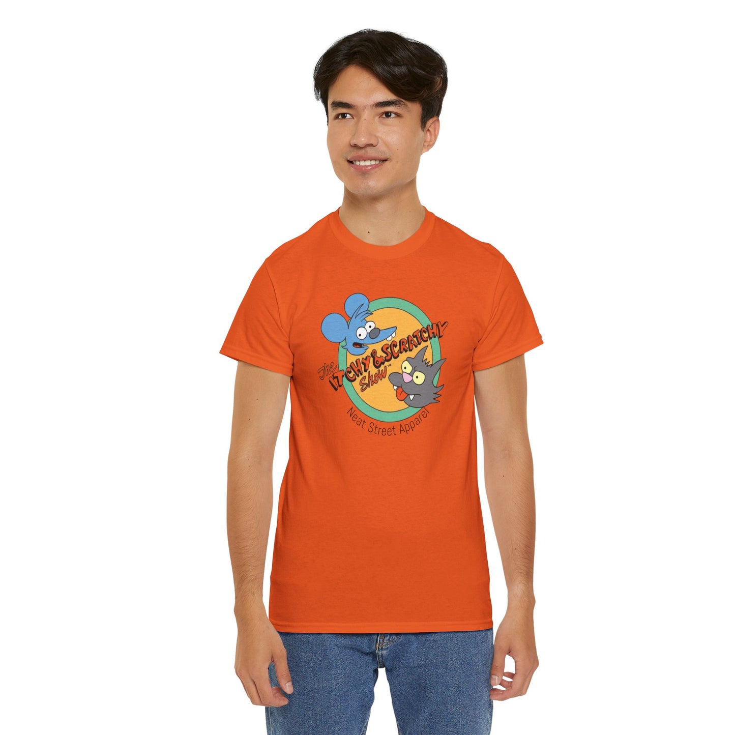 Vintage Itchy & Scratchy Unisex Tee