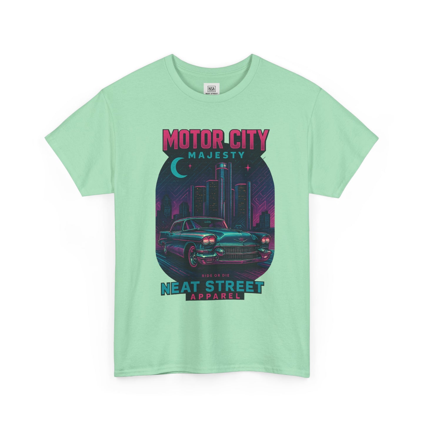 Motor City Majesty Unisex Heavy Cotton Tee
