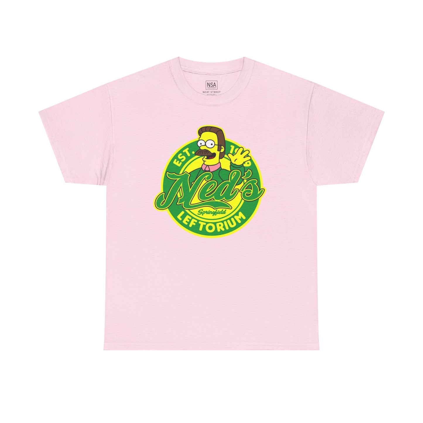 Ned's Leftorium Unisex Heavy Cotton Tee