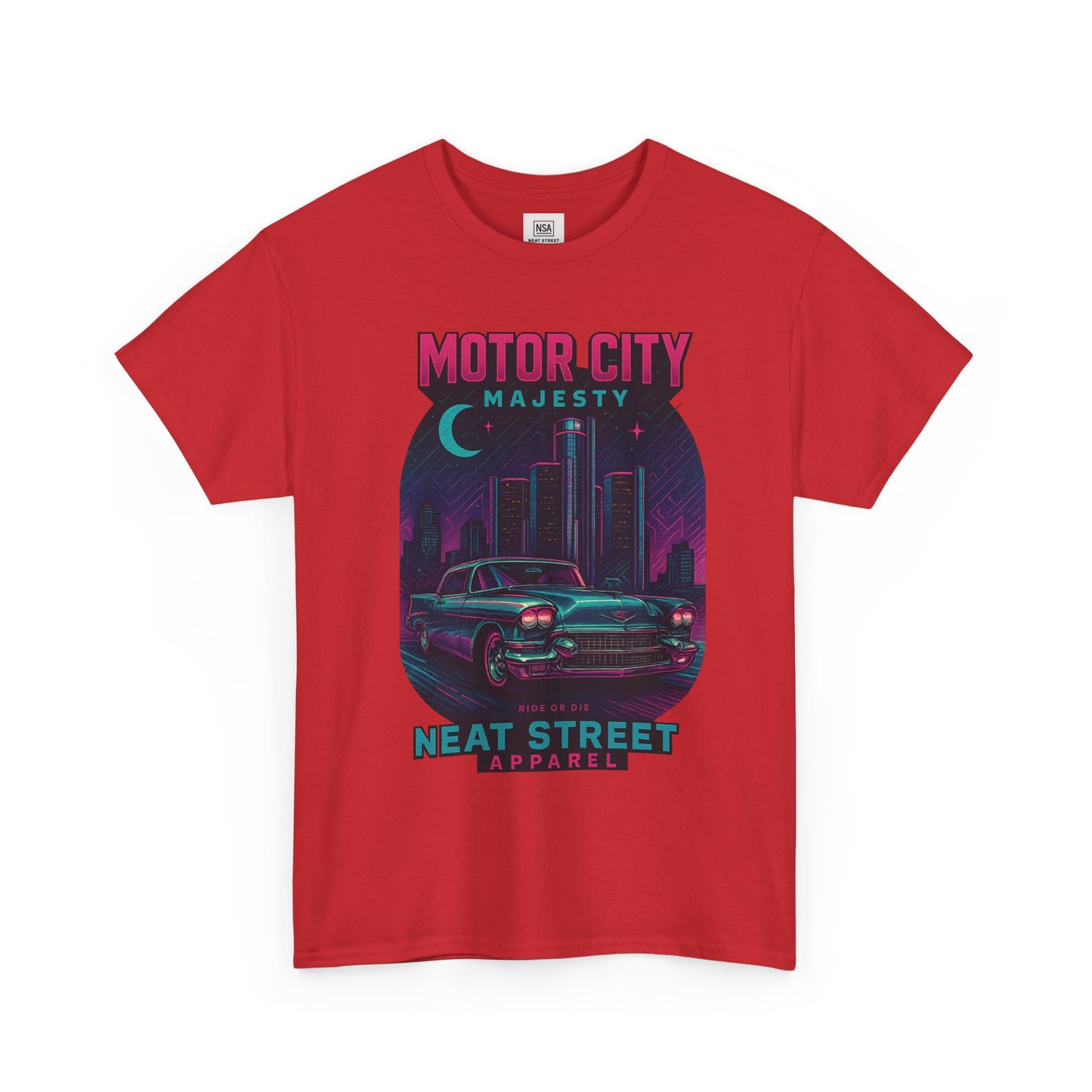 Motor City Majesty Unisex Heavy Cotton Tee