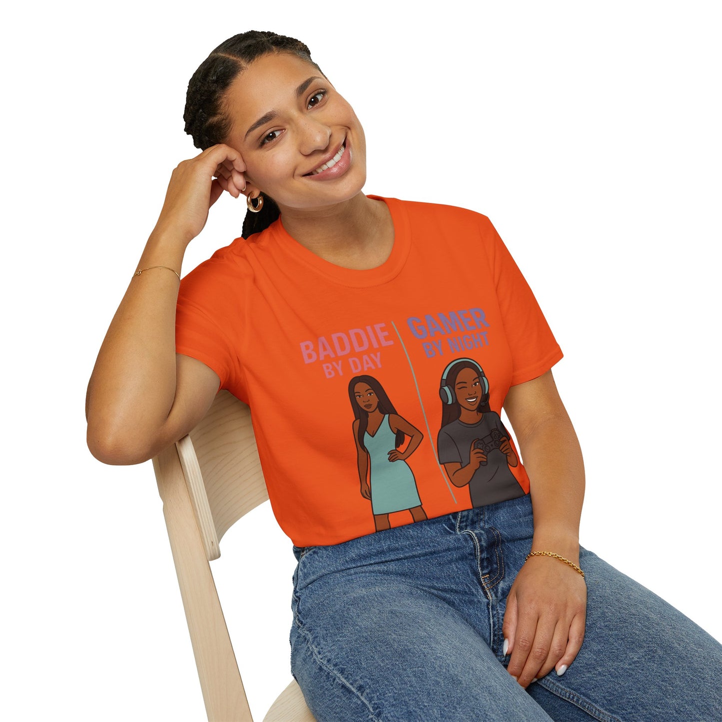 Baddie Gamer Unisex Softstyle T-Shirt