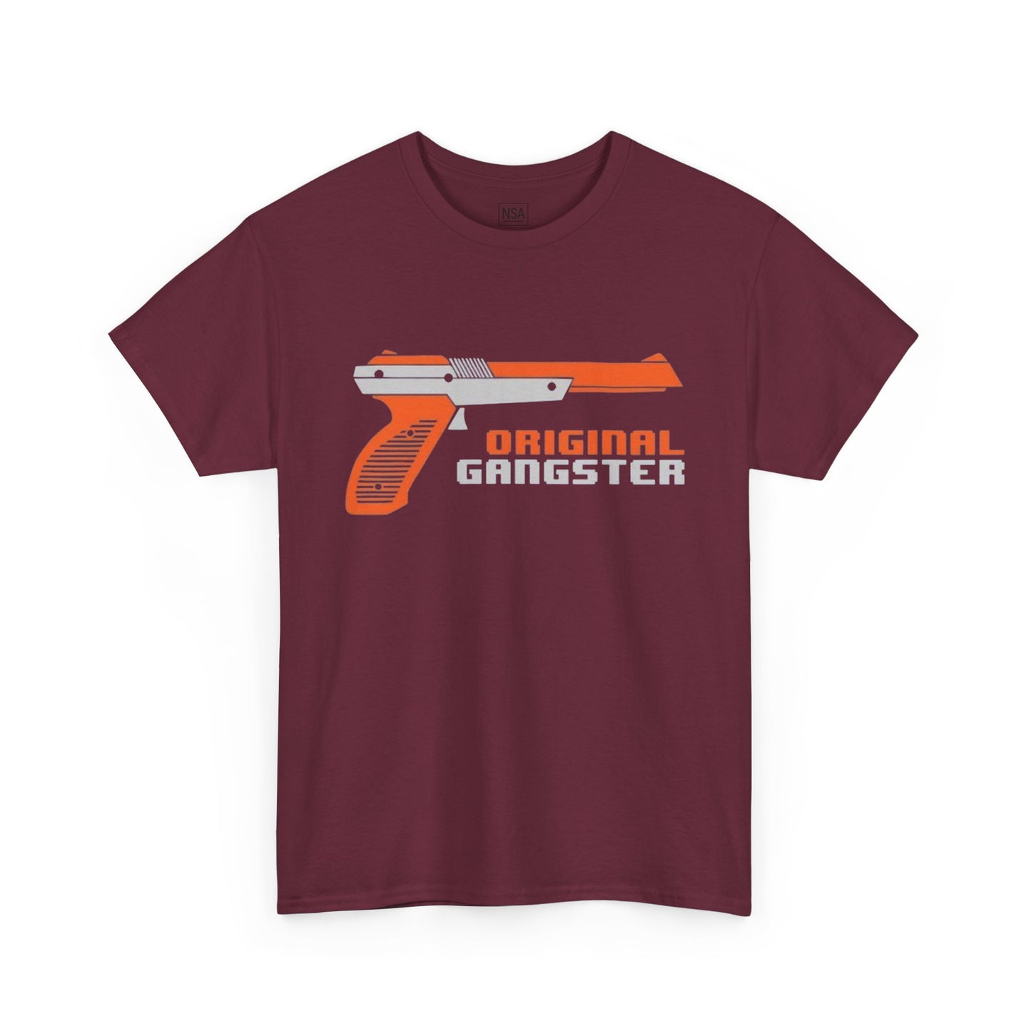 Original Gangster Retro Gaming Unisex Heavy Cotton Tee